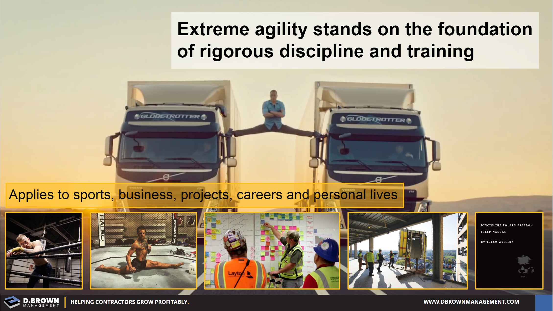 Discipline = Agility